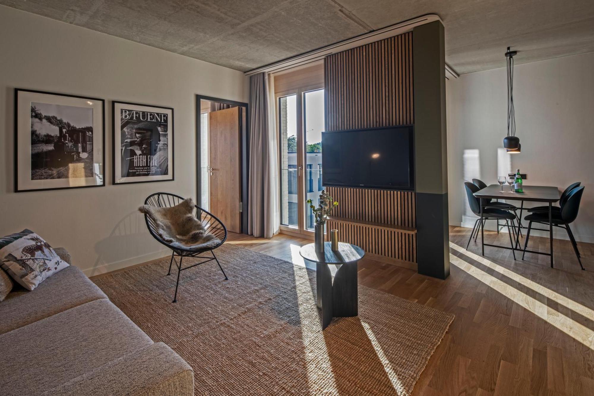 B5 Apartments Karlsruhe Bagian luar foto