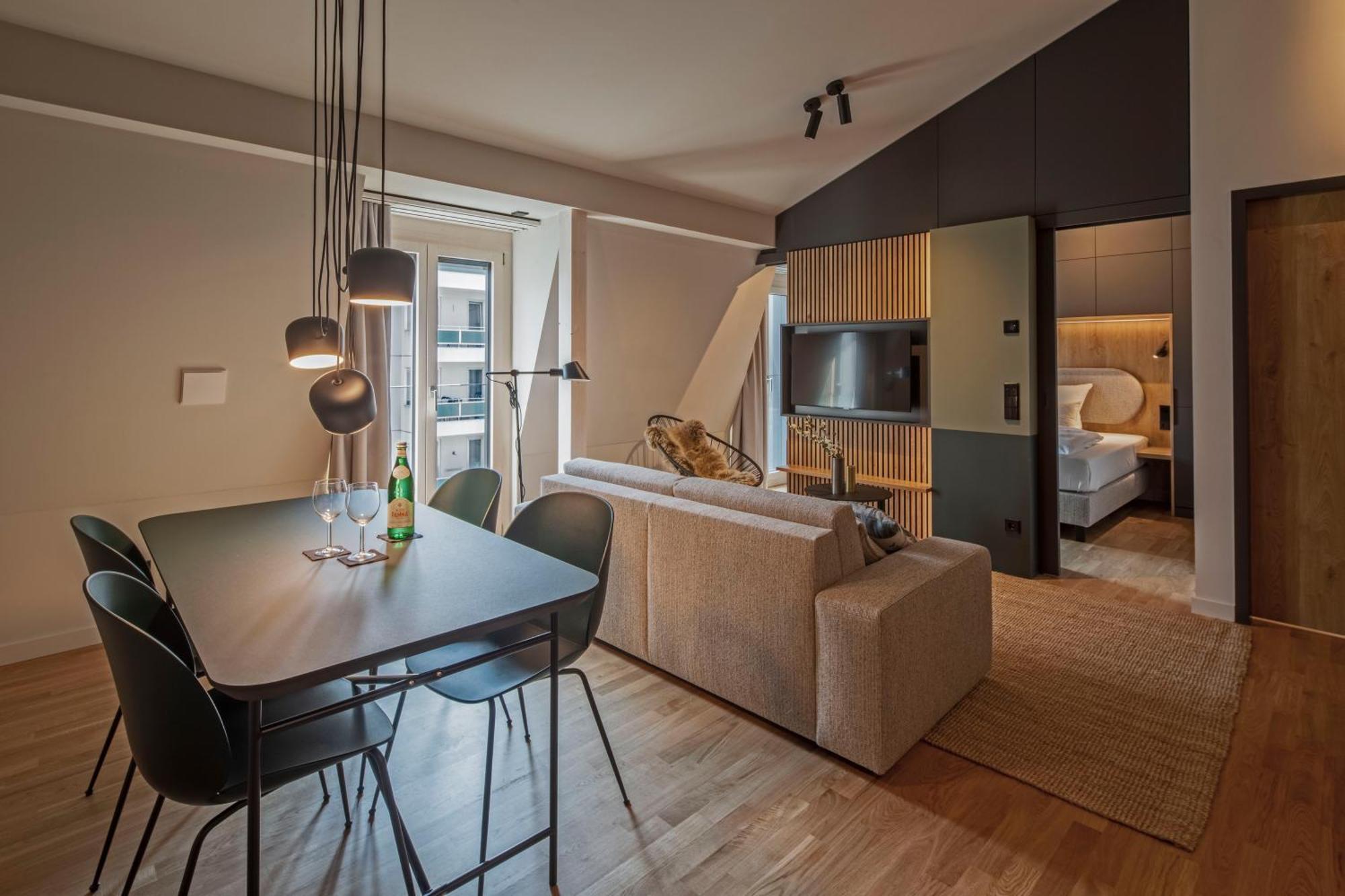 B5 Apartments Karlsruhe Bagian luar foto
