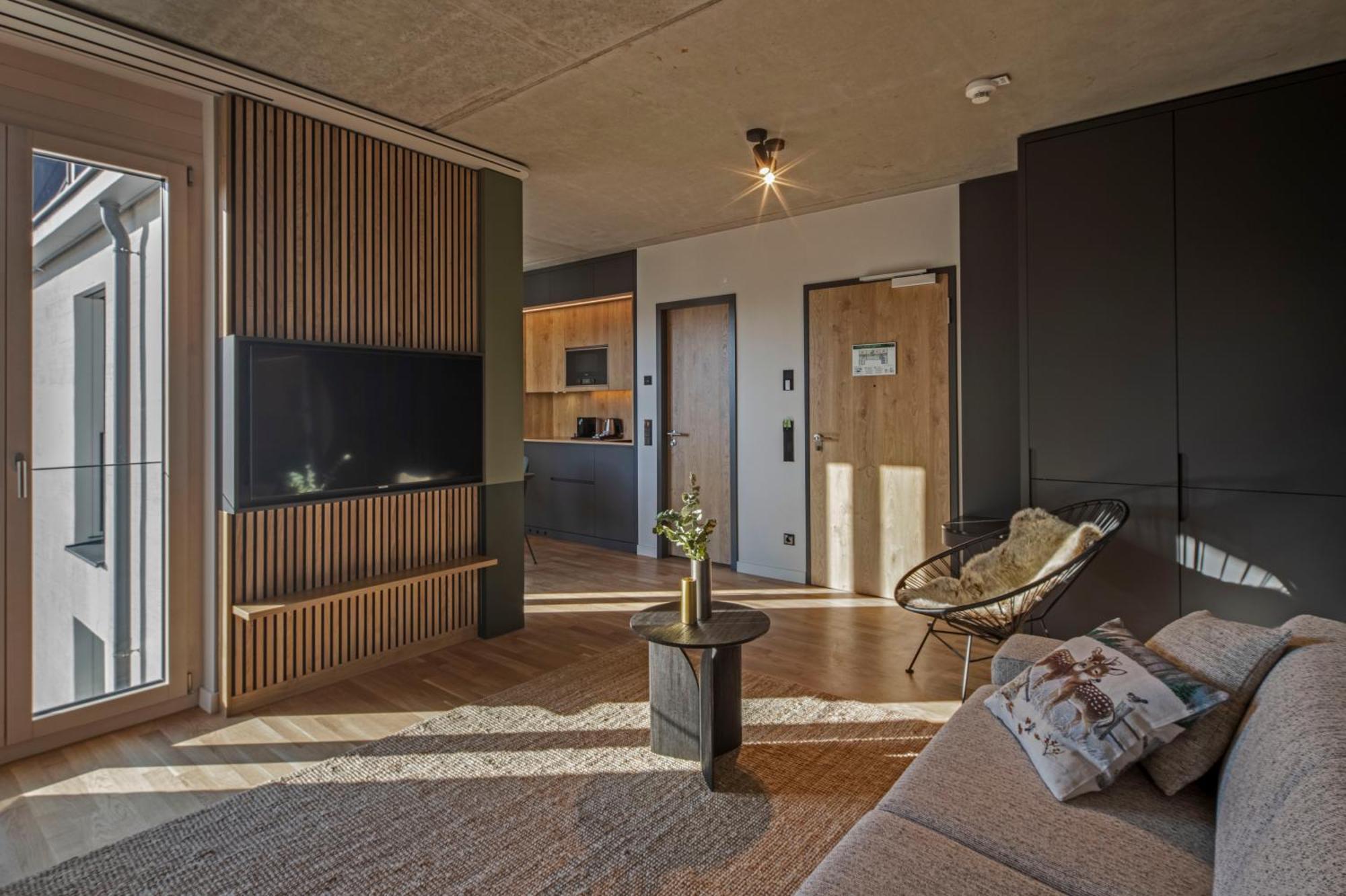 B5 Apartments Karlsruhe Bagian luar foto