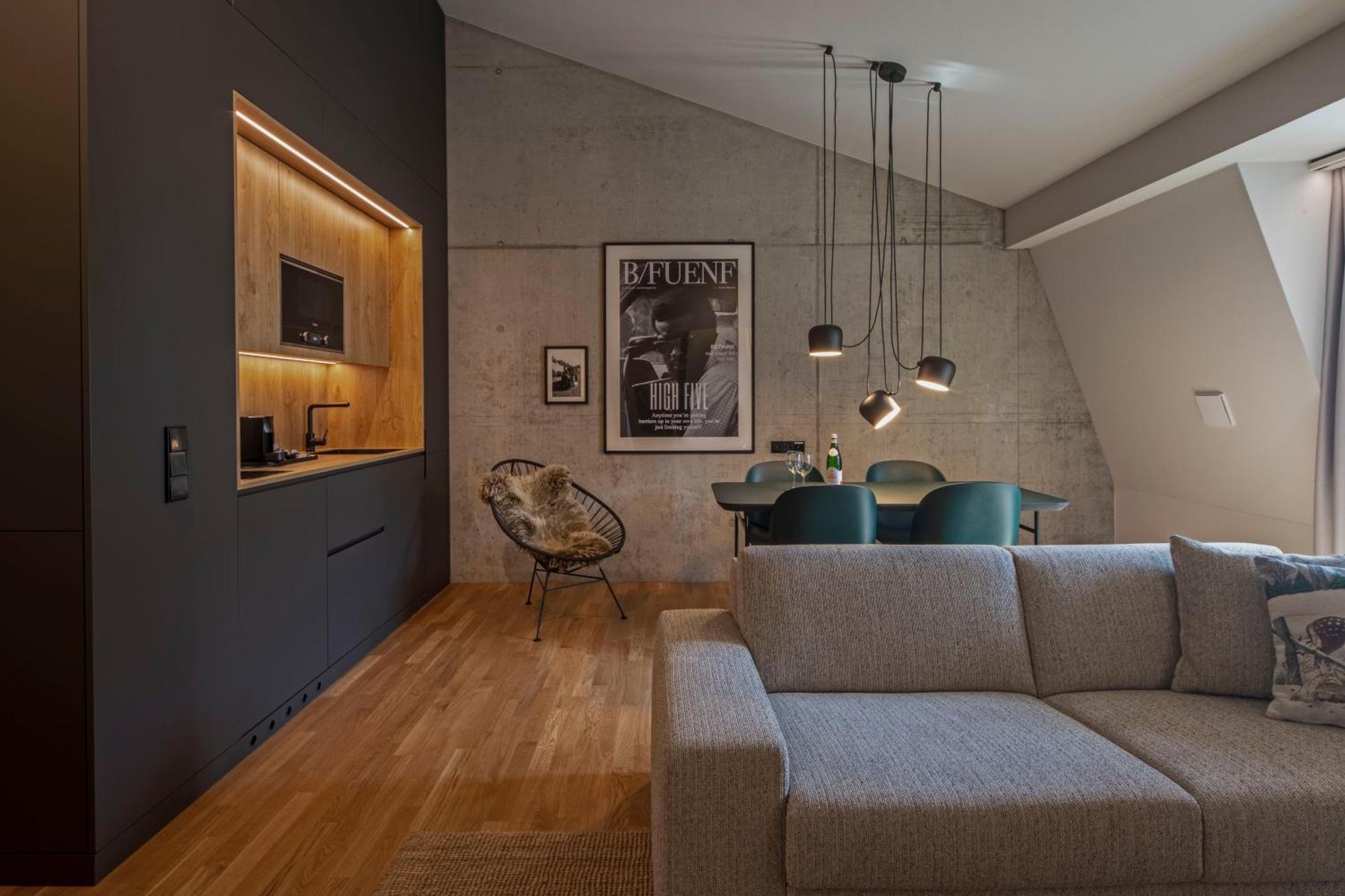 B5 Apartments Karlsruhe Bagian luar foto