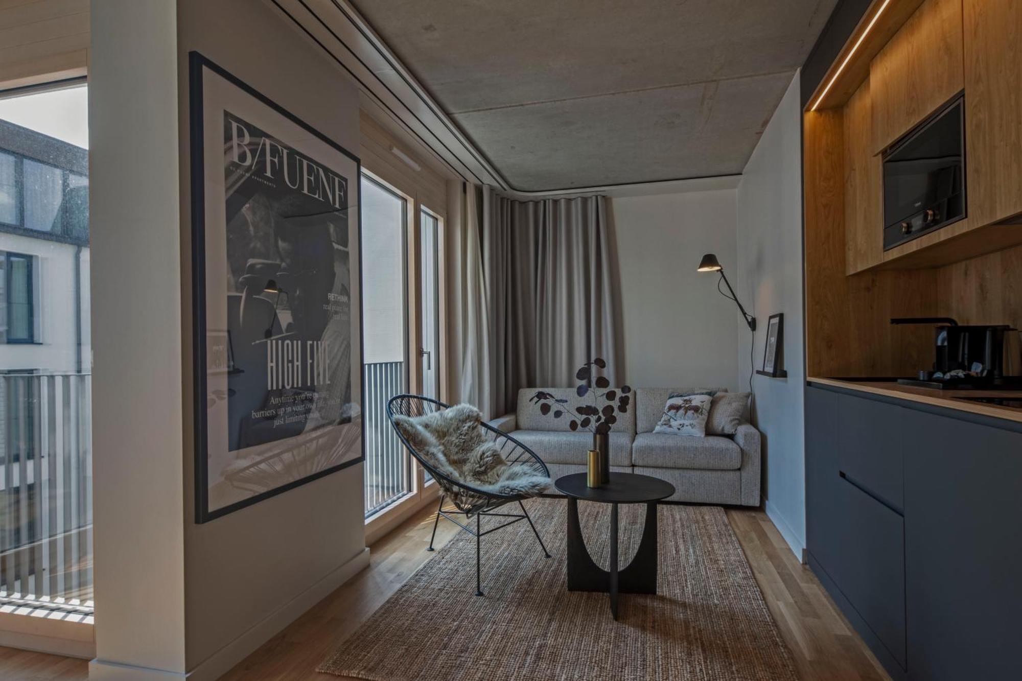 B5 Apartments Karlsruhe Bagian luar foto